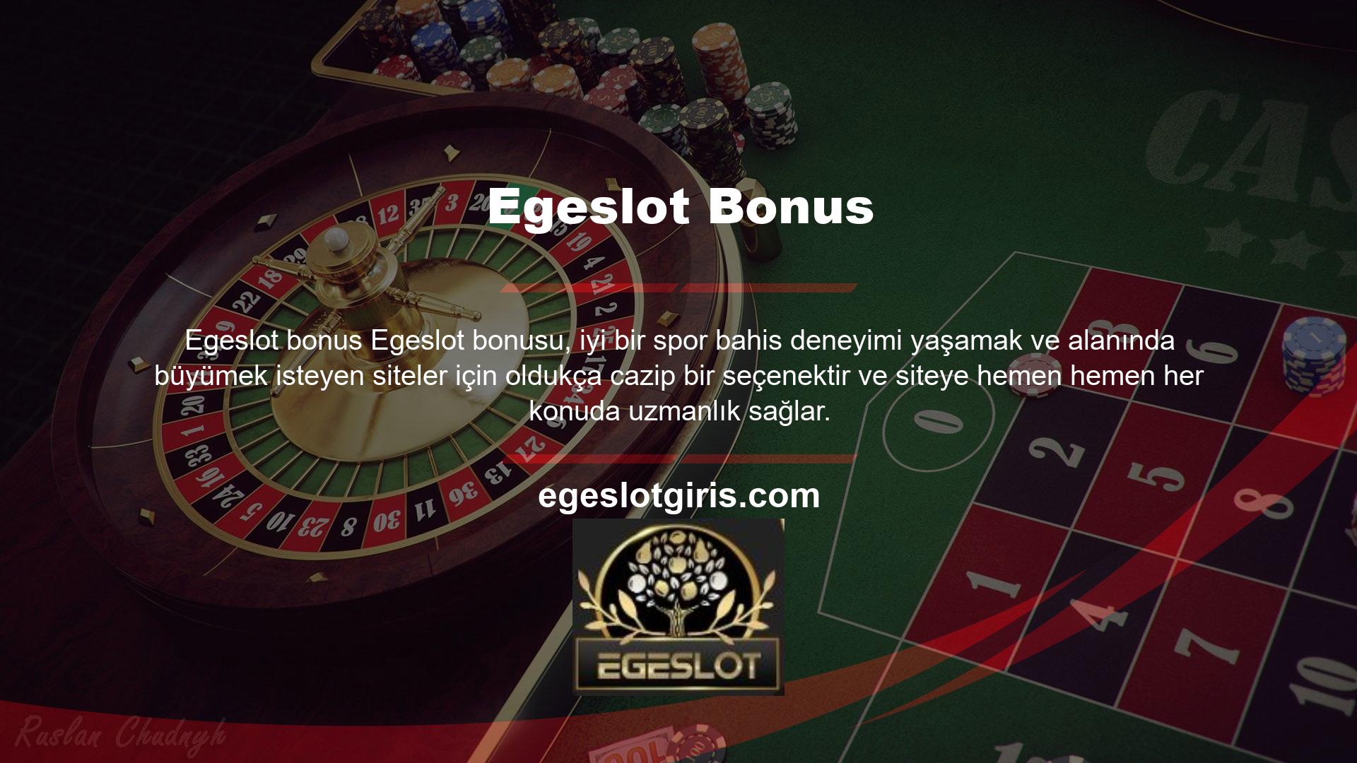Egeslot Bonus, akıcı ve kaliteli oyunlar sunan gelişmiş platformuyla tanınıyor